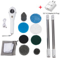 Solution de nettoyage simple : Brosse de nettoyage électrique multifonctionnelle 8-en-1 – Sans fil et rotative pour la salle de bain, la cuisine, les fenêtres et les toilettes
