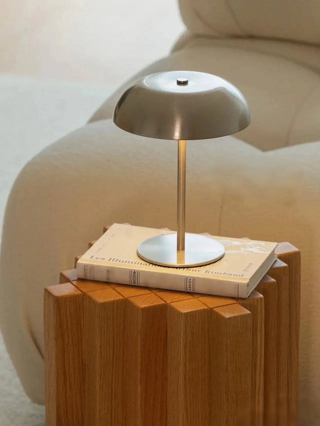 Lampe d'accent champignon rechargeable