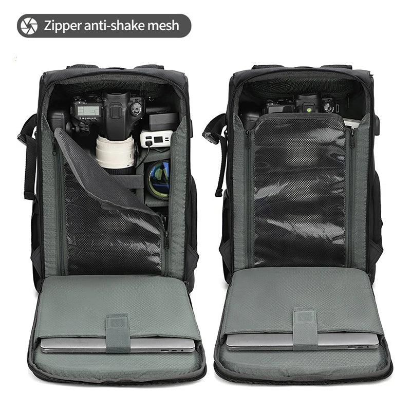 Sac à bandoulière imperméable pour appareil photo – Arven – (Grande capacité)