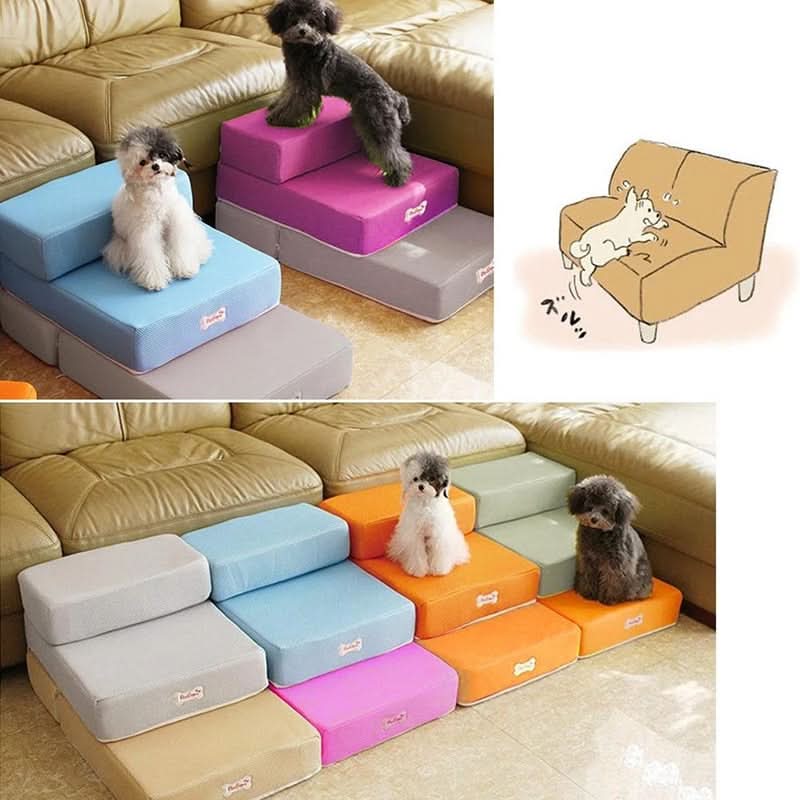 DOGSTEP PRO – Échelle de luxe pour chien pour un accès sécurisé au canapé et au lit