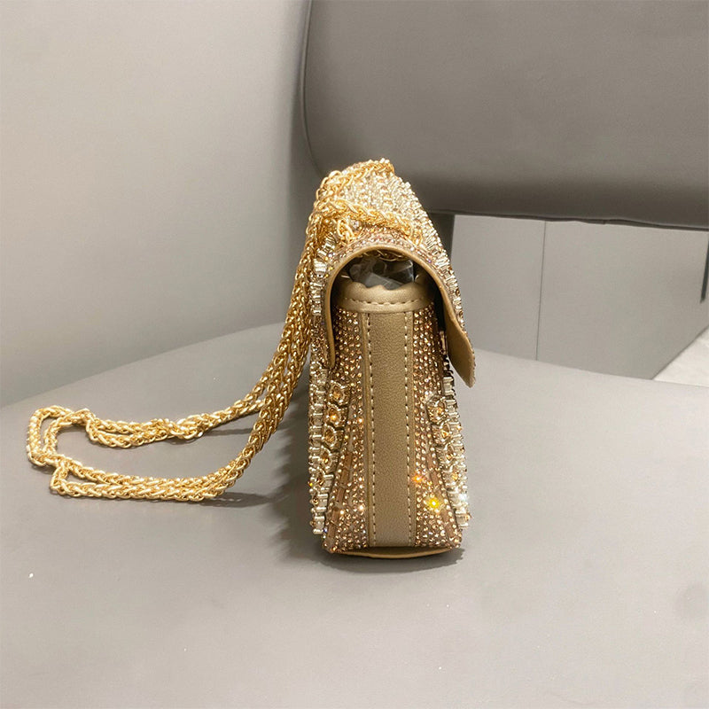 50% DE RÉDUCTION TEMPORAIRE | DazzleClutch™ | Pochette de soirée ornée de strass pour femmes