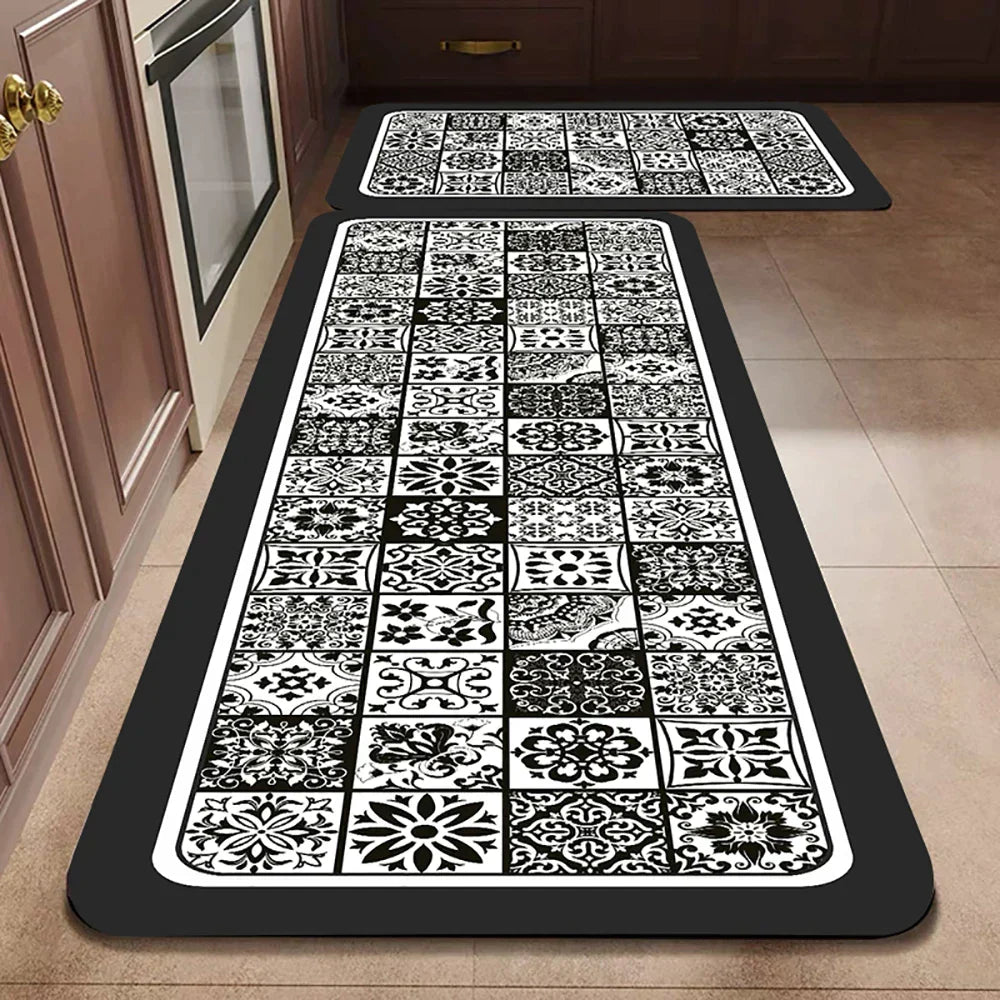 Tapis de Cuisine Antidérapant Premium