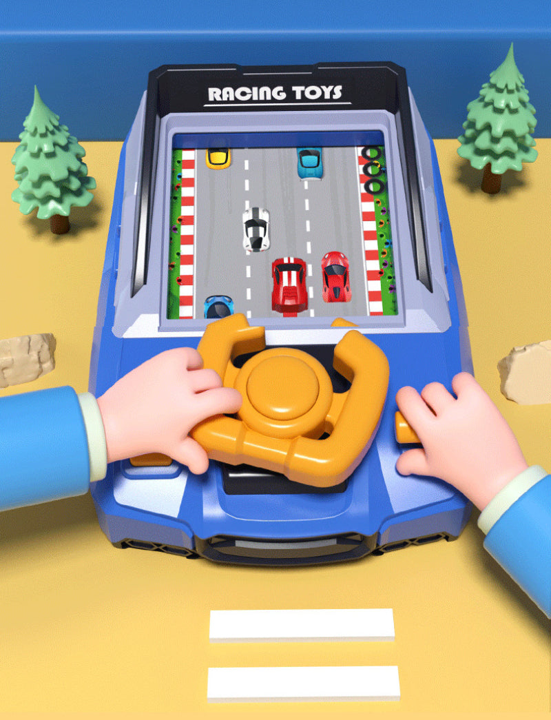Jeu de Course pour Enfants - Jouet Interactif avec Volant