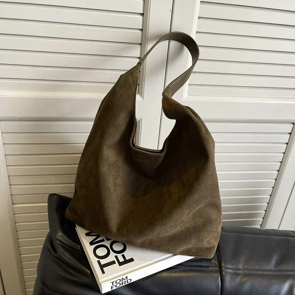 Sac Tote en Daim Naturel