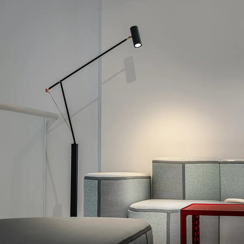 Lampe sur pied nordique réglable