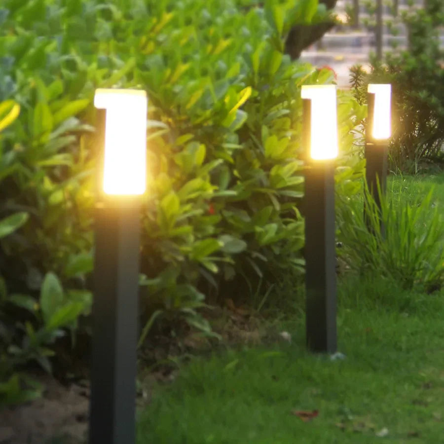 Lampe de jardin LED avec détecteur de mouvement