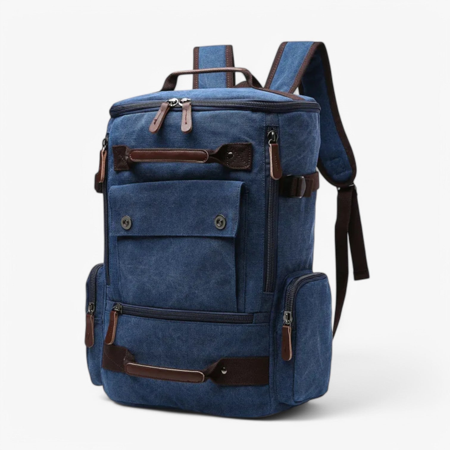 VINTAGECANVAS Sac à dos – Élégant & Fonctionnel avec compartiment pour ordinateur portable pour le quotidien & l'aventure