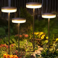 Lampe de jardin oscillante à énergie solaire