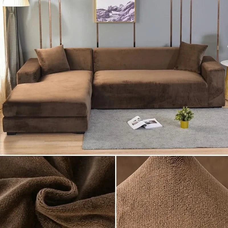 SAMTLUX – Housse de canapé – Élastique & Luxueuse pour chaque salon