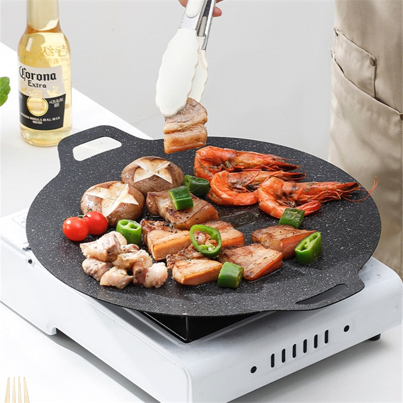 50% de réduction | MasterPan - Poêle à griller antiadhésive ronde