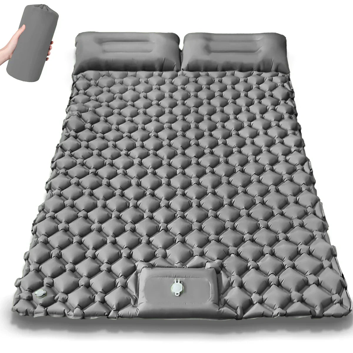 Matelas gonflable double extra-large pour le camping – Kieran