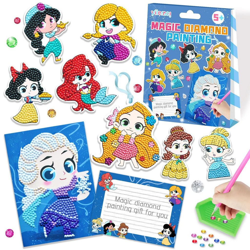 Art du Diamant pour Enfants - Anna