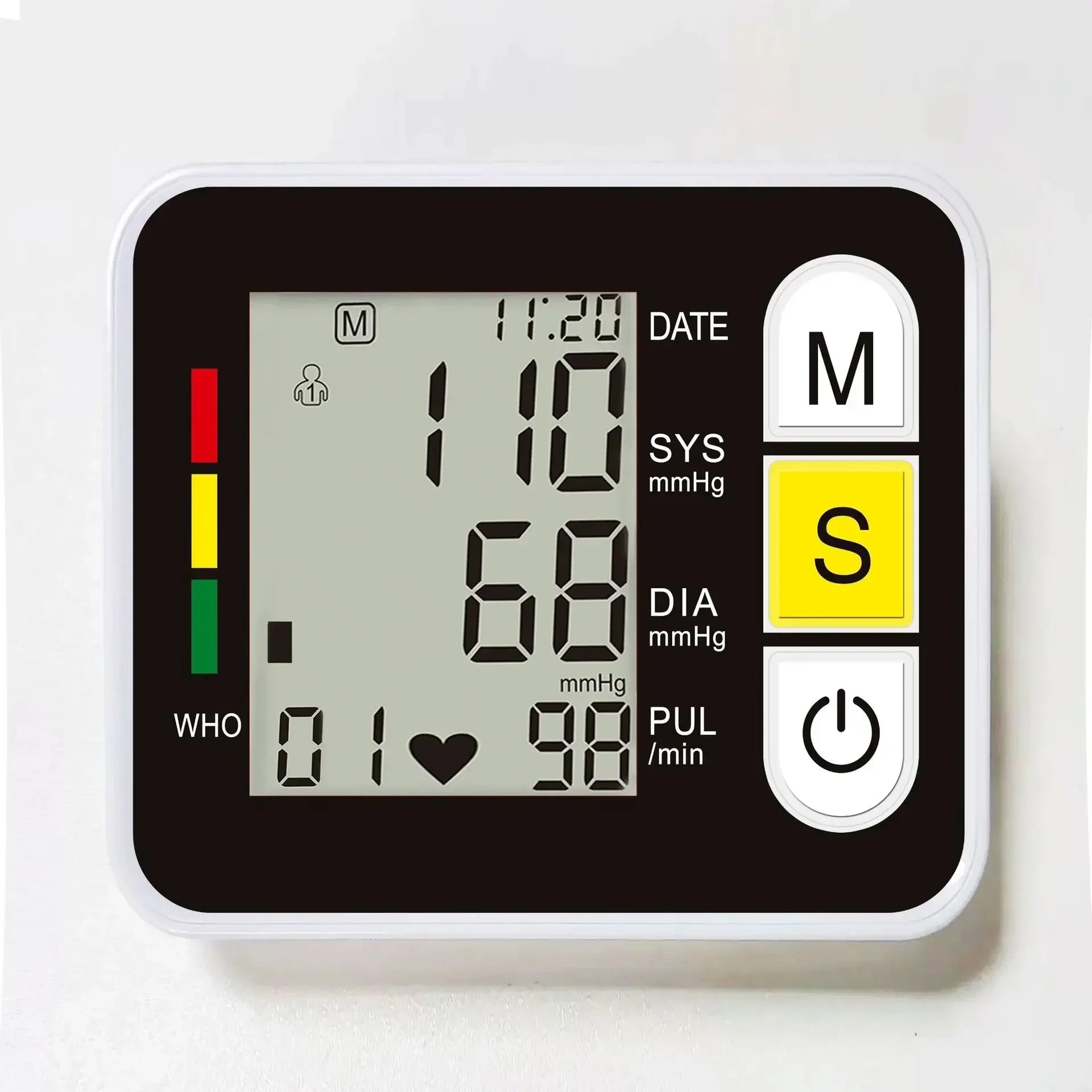 Tensiomètre numérique au poignet avec écran LCD – PulseTrack