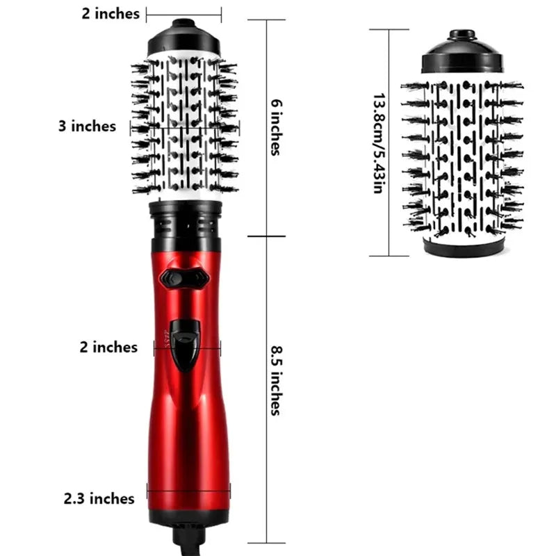 HairGlam™ - Brosse rotative 3 en 1, Styler et Sèche-cheveux (Achetez maintenant !)
