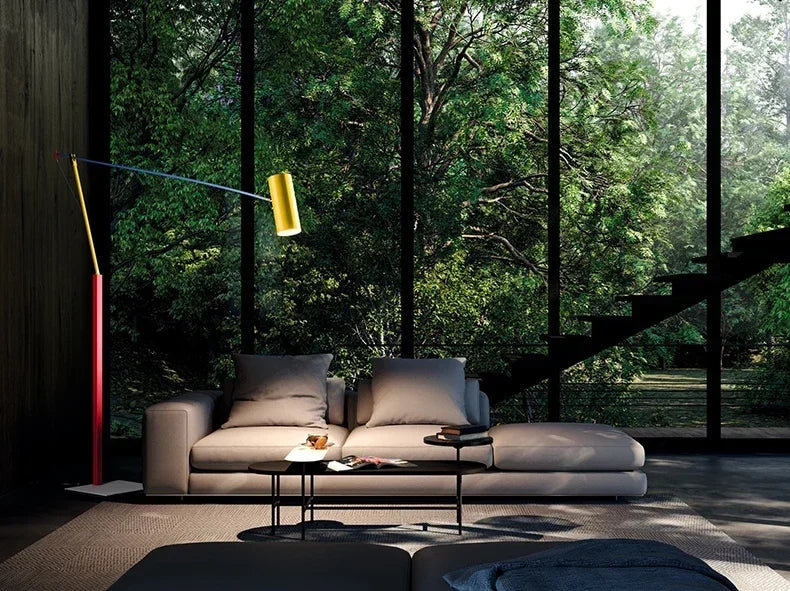 Lampe sur pied nordique réglable