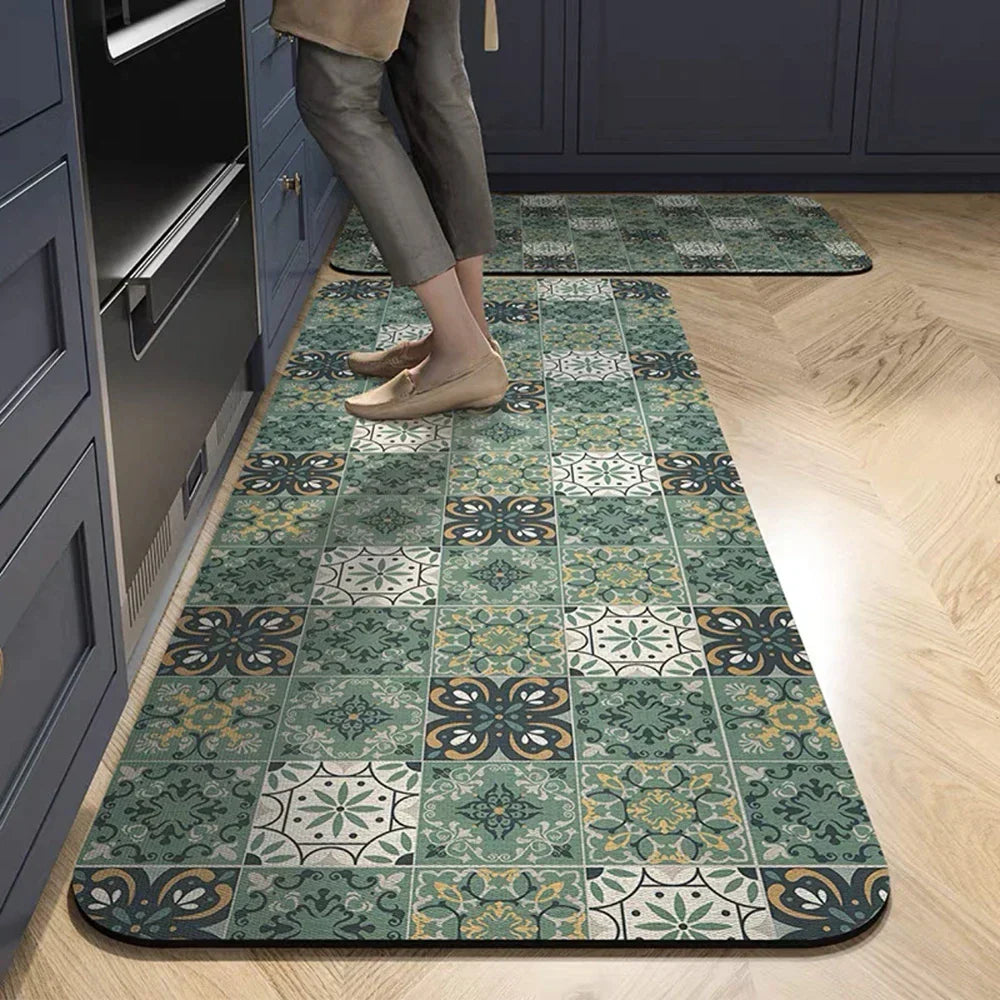 Tapis de Cuisine Antidérapant Premium