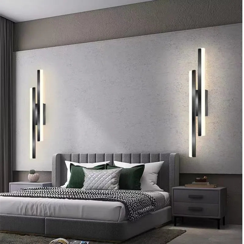 Lampe Murale LED Moderne au Design Simple, Lampe Murale Minimaliste pour Couloir & Salon