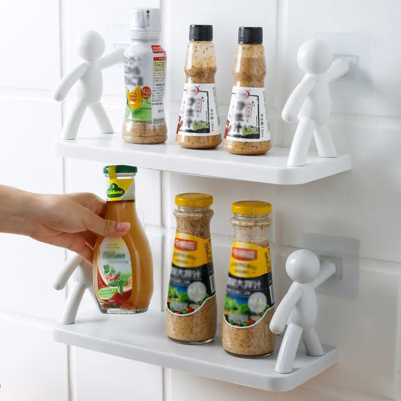2+1 Gratuit | SchnellAblage™ Système de rangement mural sans perçage