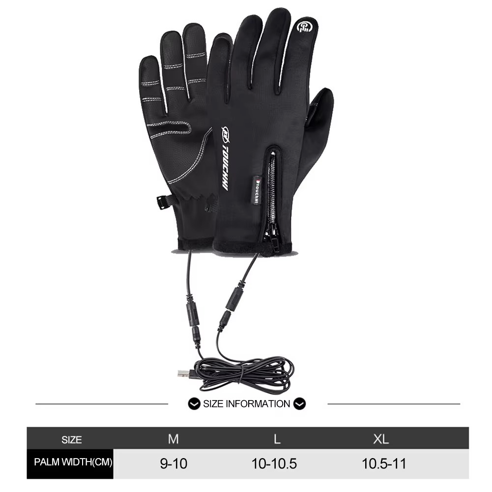Skanto | Gants Thermiques Chauffants, Cyclisme, Vélo, Gants de Ski