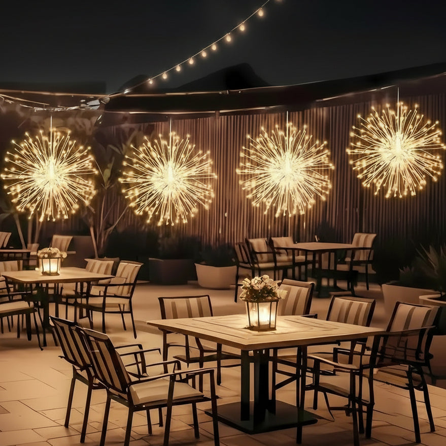 LUMISCAPE - Lampes de Jardin Solaires à 8 Modes, Décor Extérieur Étanche