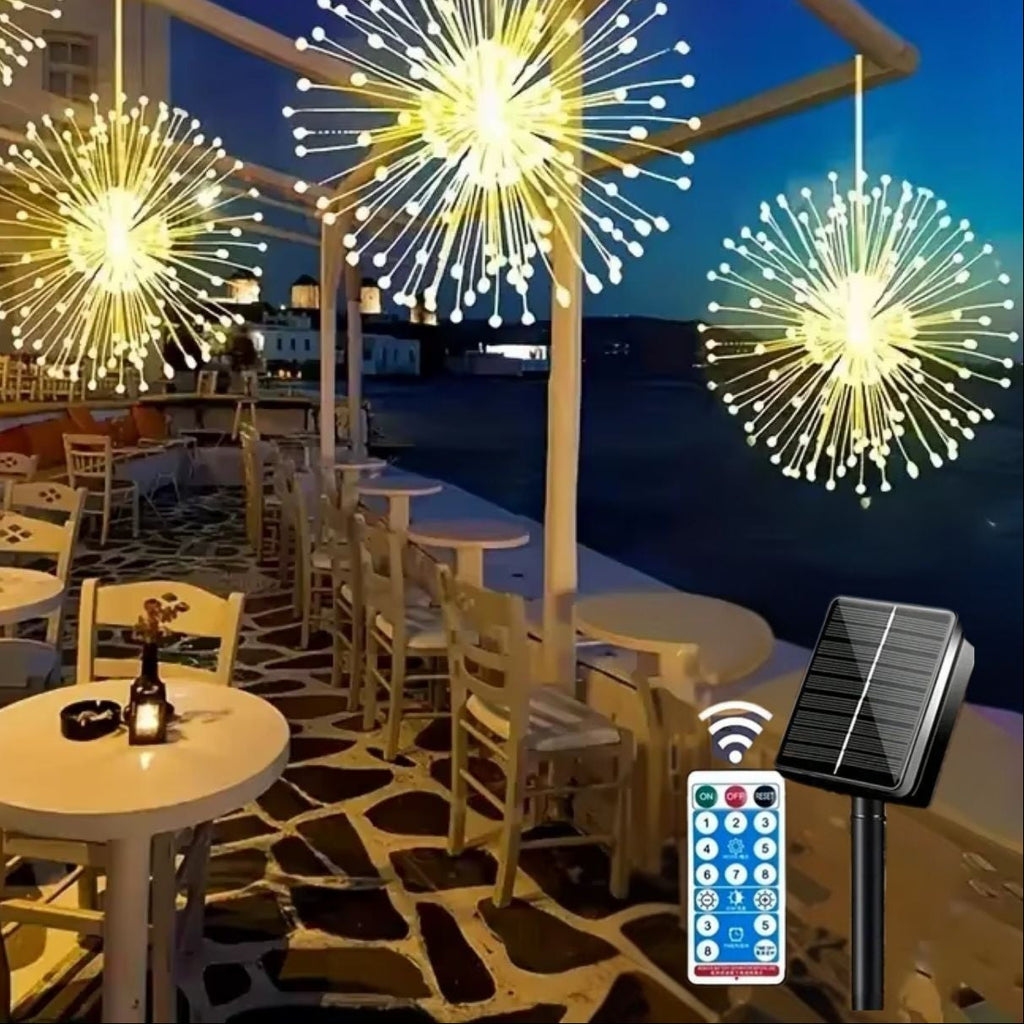 LUMISCAPE - Lampes de Jardin Solaires à 8 Modes, Décor Extérieur Étanche