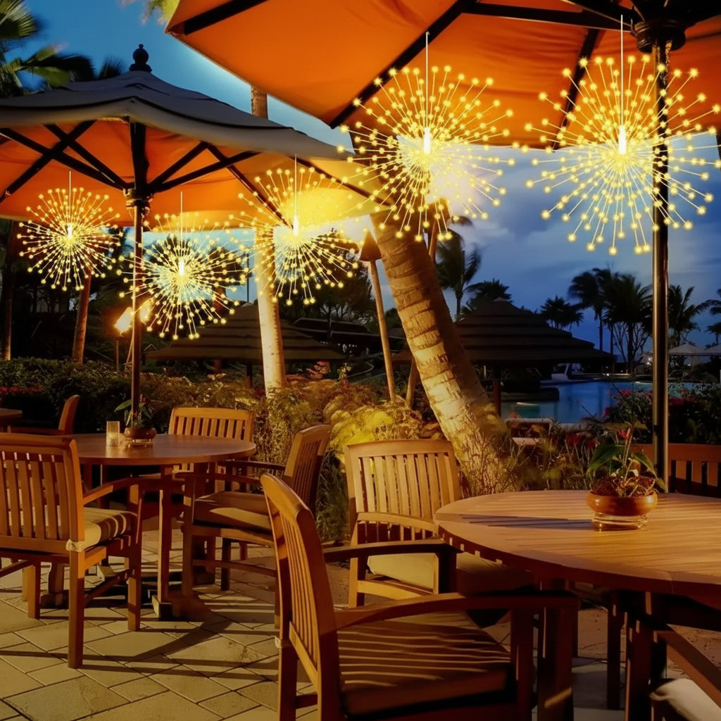 LUMISCAPE - Lampes de Jardin Solaires à 8 Modes, Décor Extérieur Étanche