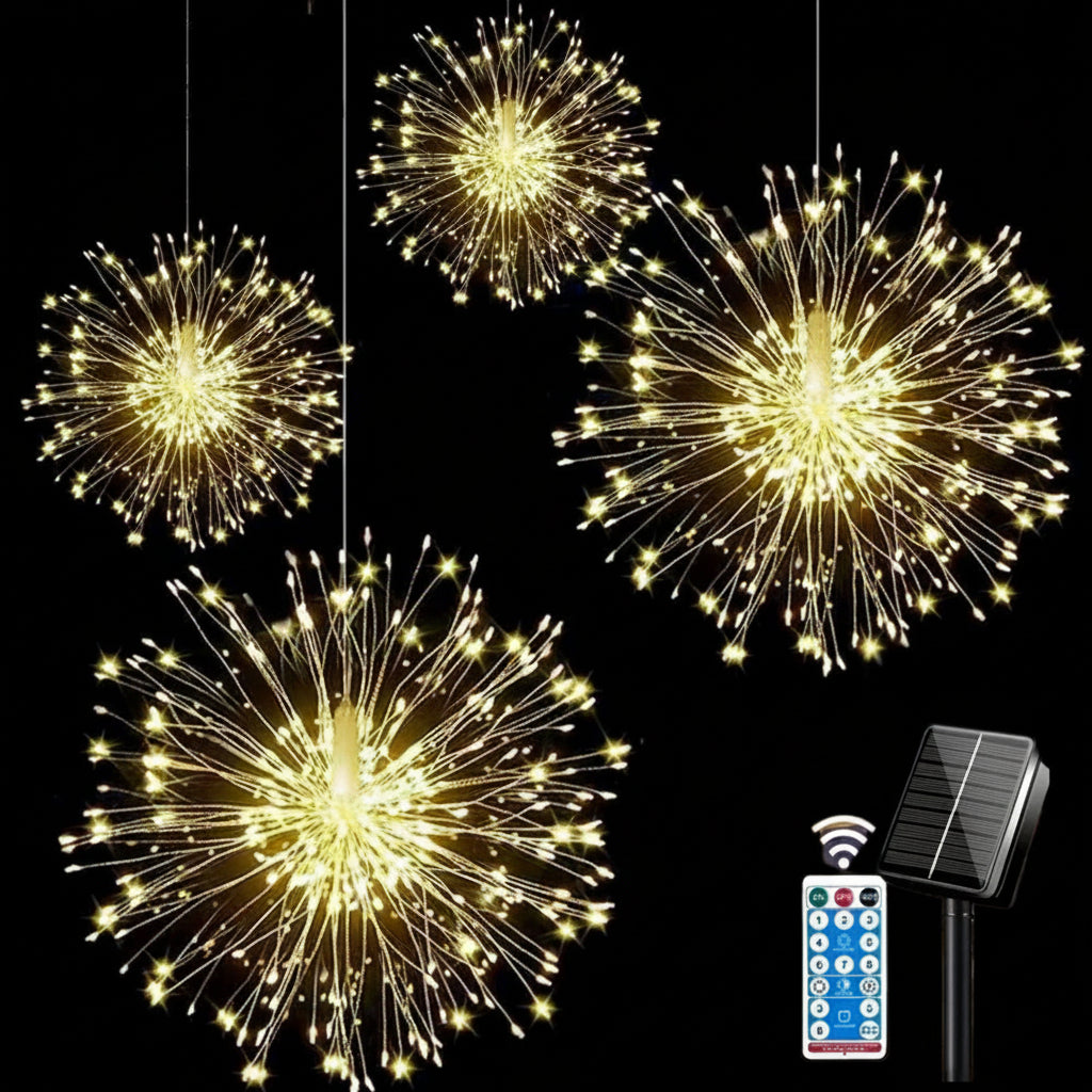 LUMISCAPE - Lampes de Jardin Solaires à 8 Modes, Décor Extérieur Étanche