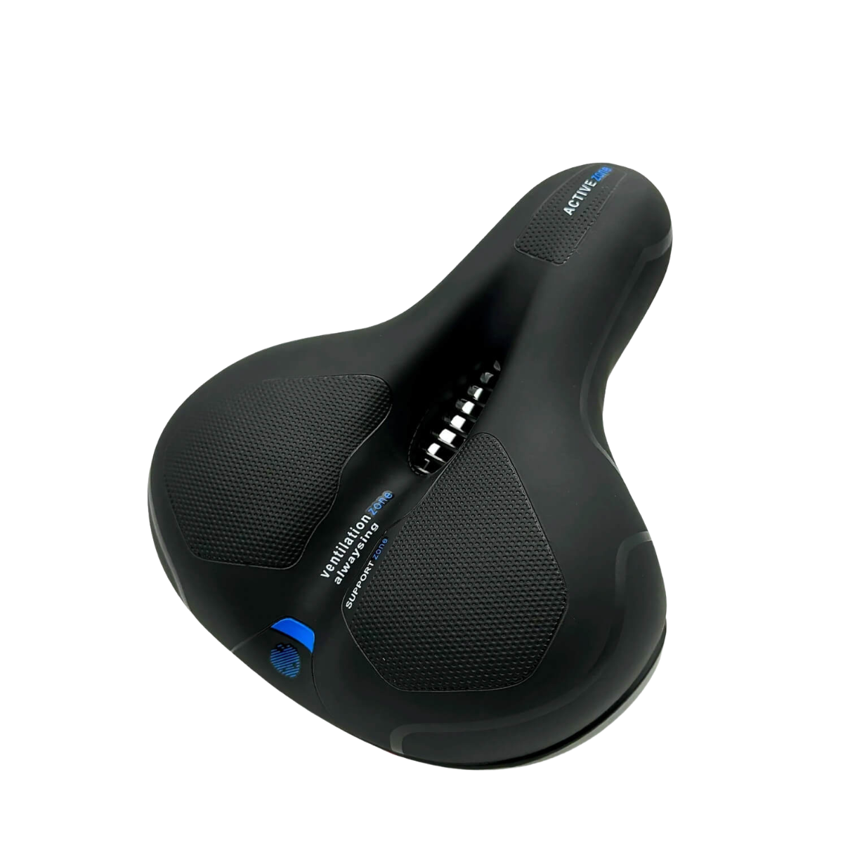 Sandsberg | Selle de vélo CloudComfort Pro | Mousse à mémoire soulageant la pression | Noir