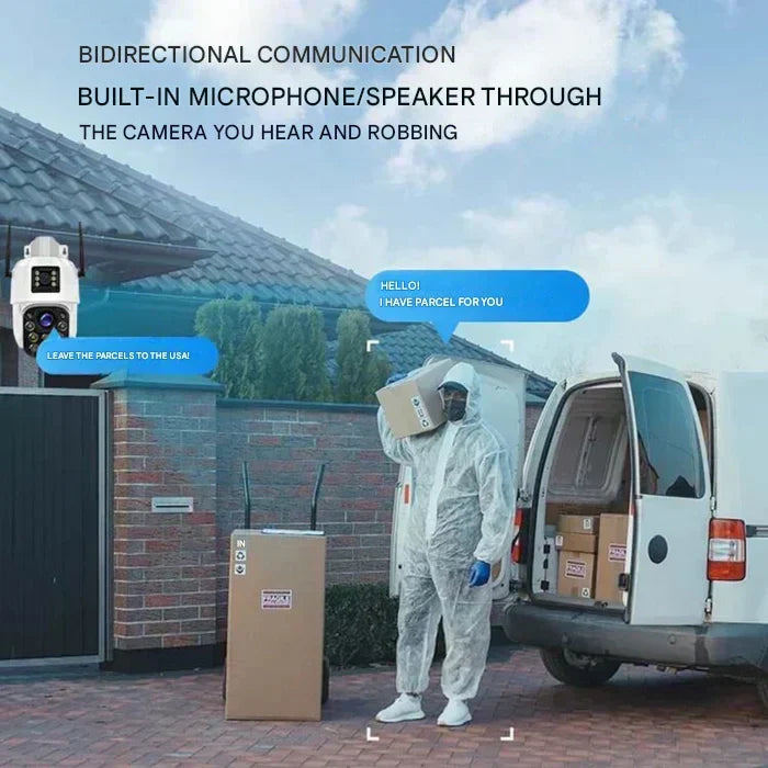 GUARDORA – Caméra de sécurité alimentée par énergie solaire pour une surveillance fiable de votre propriété