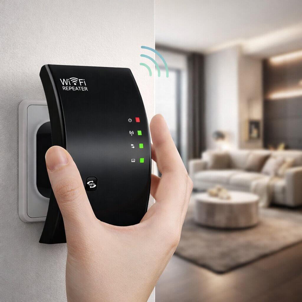 Amplificateur de signal | Plus de portée | Installation simple Plug and Play | WiFiora