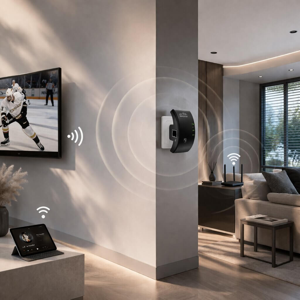 Amplificateur de signal | Plus de portée | Installation simple Plug and Play | WiFiora