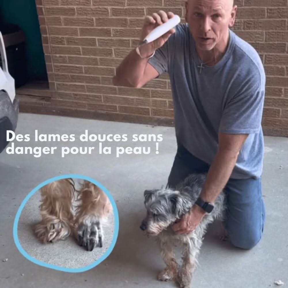 Skanto | SilentPet Trimmer – Tondeuse silencieuse pour zones sensibles chez le chien et le chat