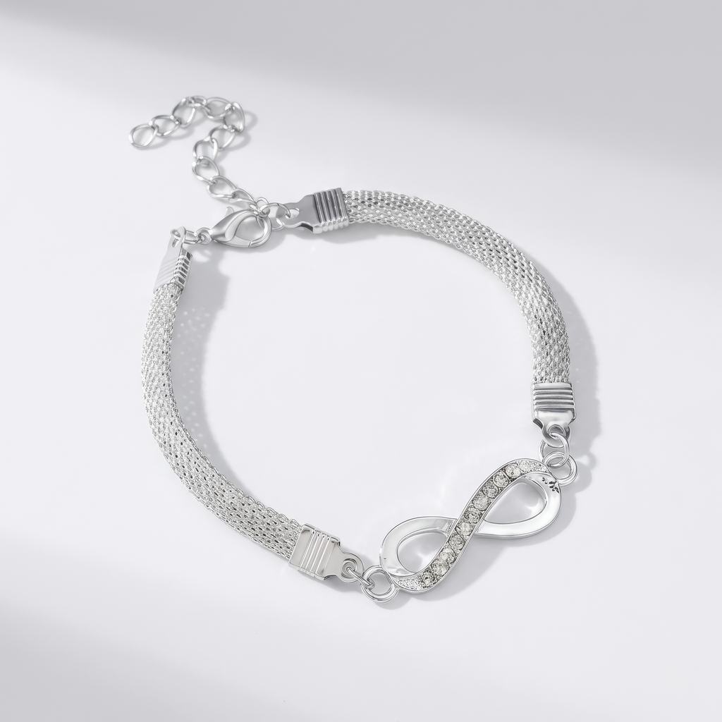 Kelly - Bracelet à breloques Infini élégant