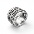 Cassia - Bague élégante de style banquet