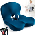 Coussin de siège | Coussin de siège ergonomique en mousse à mémoire | Soulagement de la pression & Antidérapant | ErgoComfort