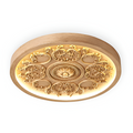 Lampe de plafond LED sculptée en résine – dimmable moderne