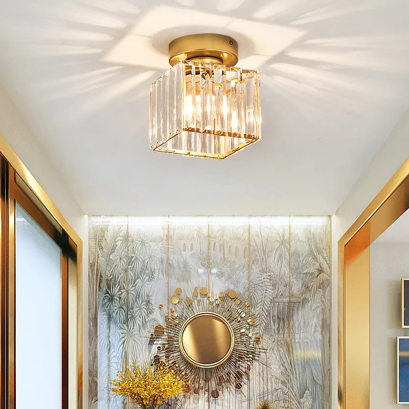 Lustre Encastré Élégant - Éclairage Moderne pour Couloir