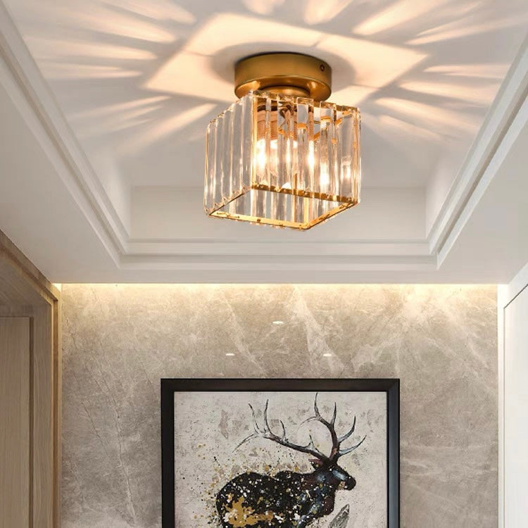 Lustre Encastré Élégant - Éclairage Moderne pour Couloir