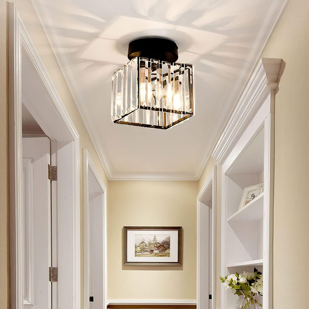 Lustre Encastré Élégant - Éclairage Moderne pour Couloir