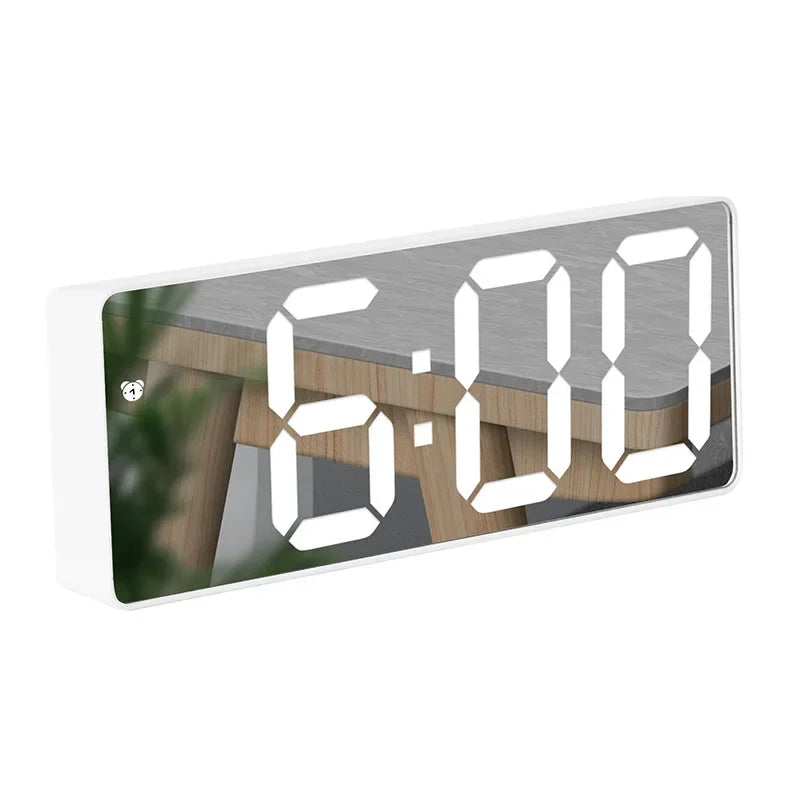 NovaClock - Réveil numérique avec affichage LED de l'heure et de la température pour la chambre