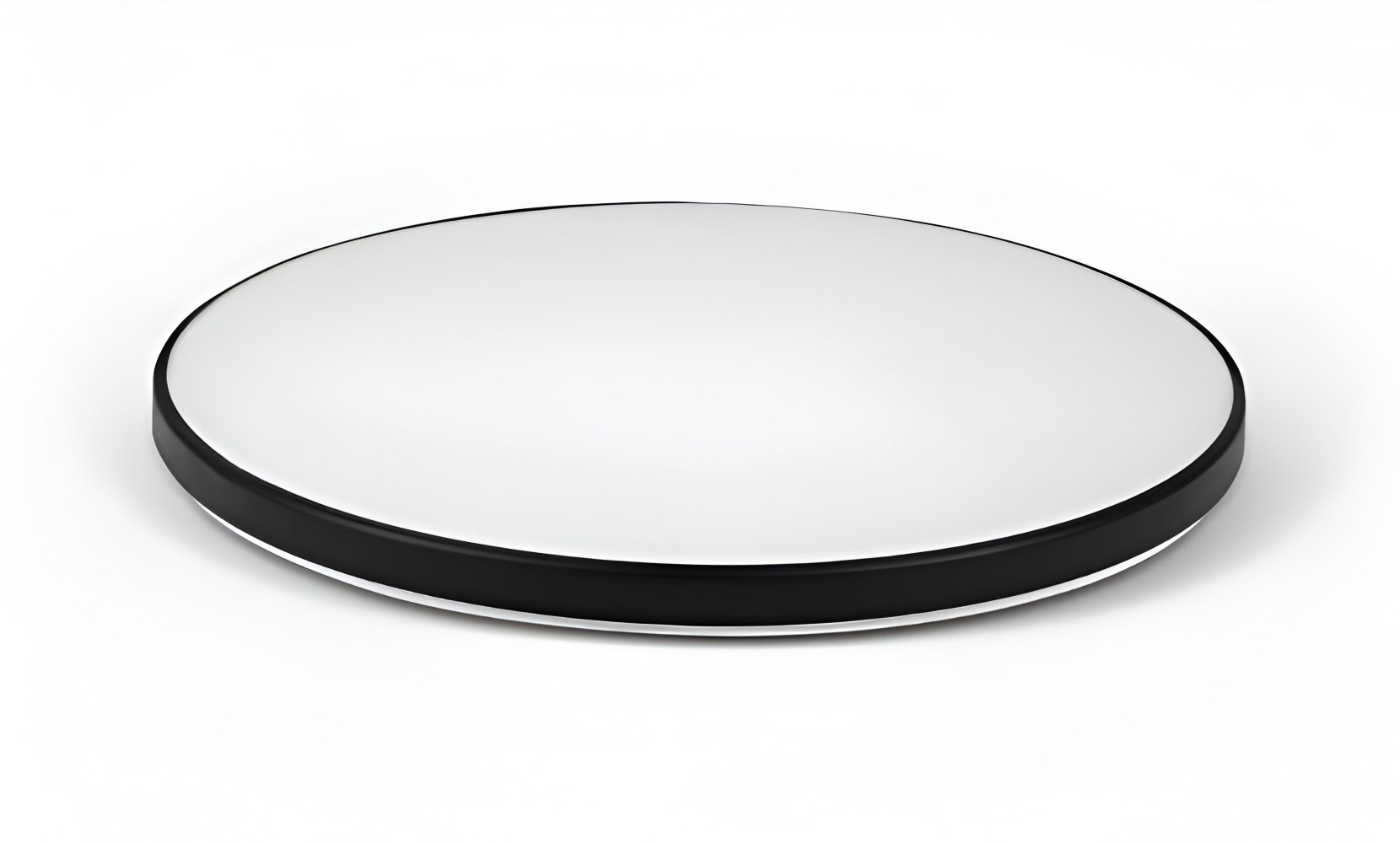 SlimAura Plafonnier – Plafonnier LED Ultra Fin Rond au Design Moderne