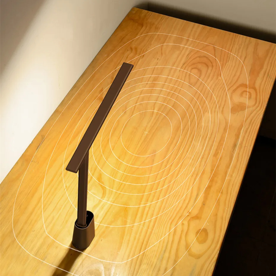Lampe de bureau LED dimmable – compacte, pliable et rechargeable