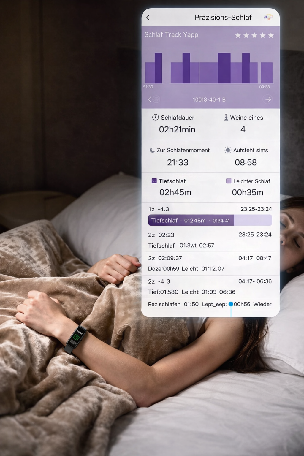 Montre connectée | Suivi de la santé | EKG, pression artérielle & suivi du sommeil | Vitaro