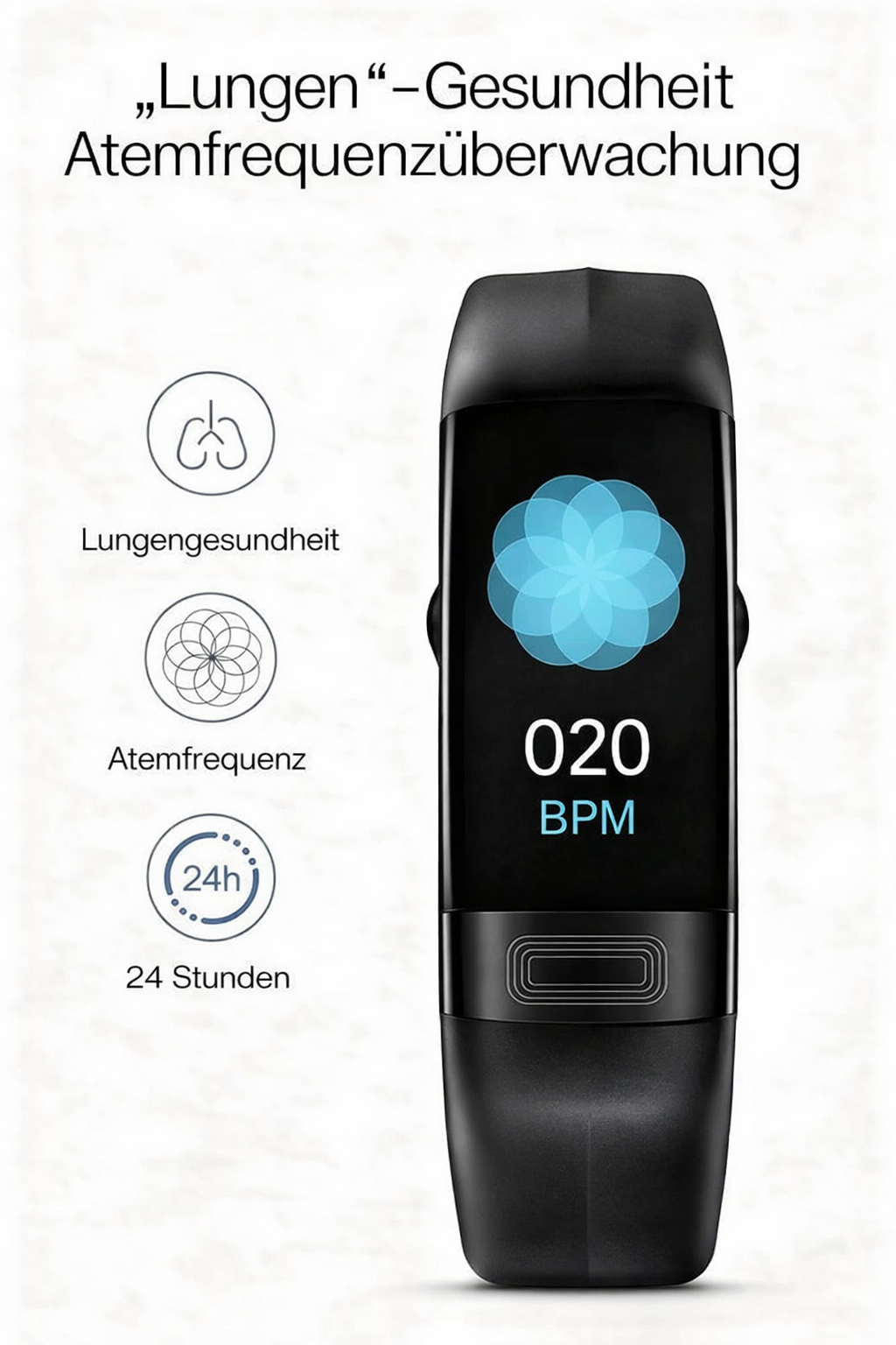 Montre connectée | Suivi de la santé | EKG, pression artérielle & suivi du sommeil | Vitaro