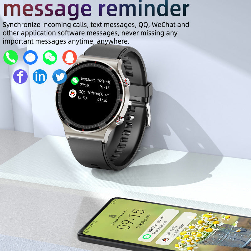 Montre connectée | SpO2 et fréquence cardiaque en temps réel | Modes sportifs | VitalWatch