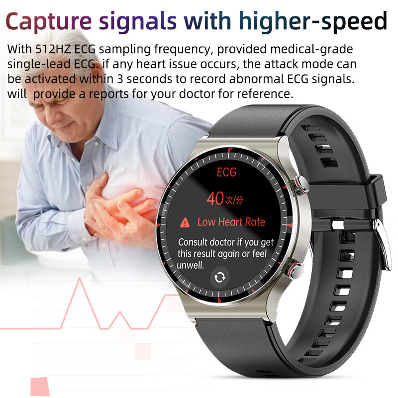 Montre connectée | SpO2 et fréquence cardiaque en temps réel | Modes sportifs | VitalWatch