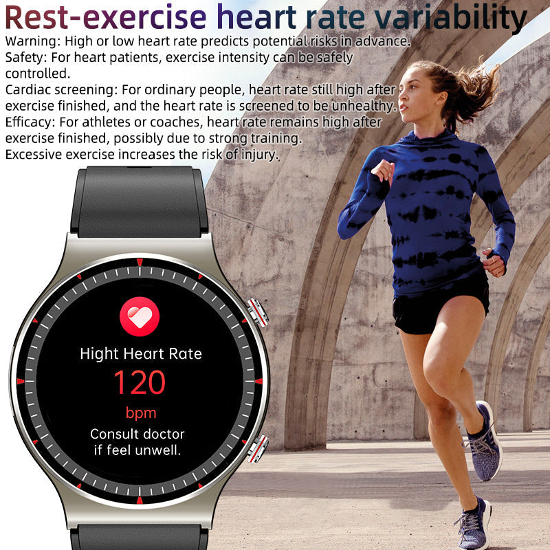 Montre connectée | SpO2 et fréquence cardiaque en temps réel | Modes sportifs | VitalWatch