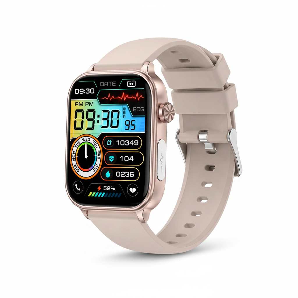 LIFELINK – Montre de Fitness Intelligente avec Surveillance de l'Oxygène et Connectivité Bluetooth
