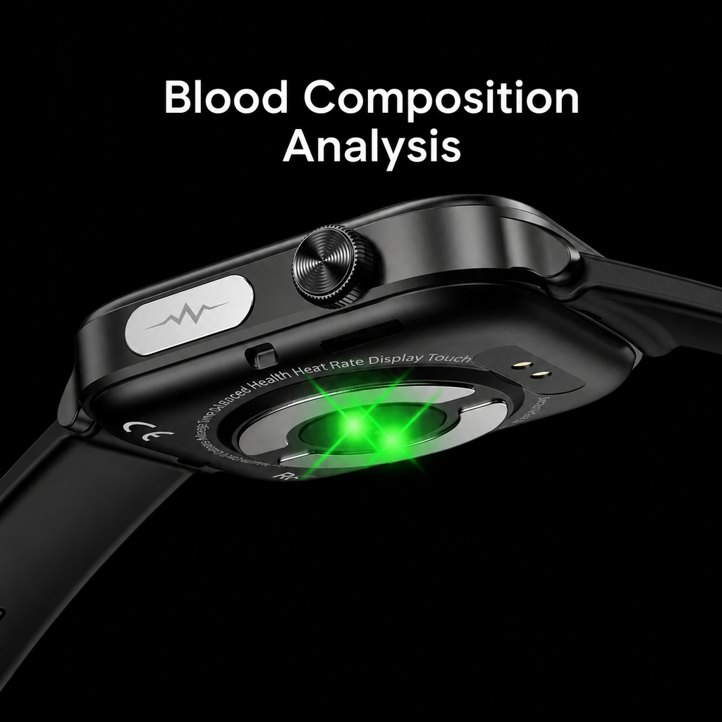 LIFELINK – Montre de Fitness Intelligente avec Surveillance de l'Oxygène et Connectivité Bluetooth