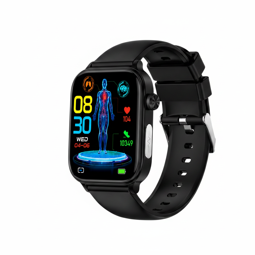 LIFELINK – Montre de Fitness Intelligente avec Surveillance de l'Oxygène et Connectivité Bluetooth